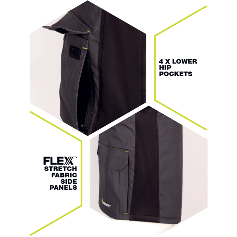 Beeswift Flex Work Gilet Two-tone Grey / Black