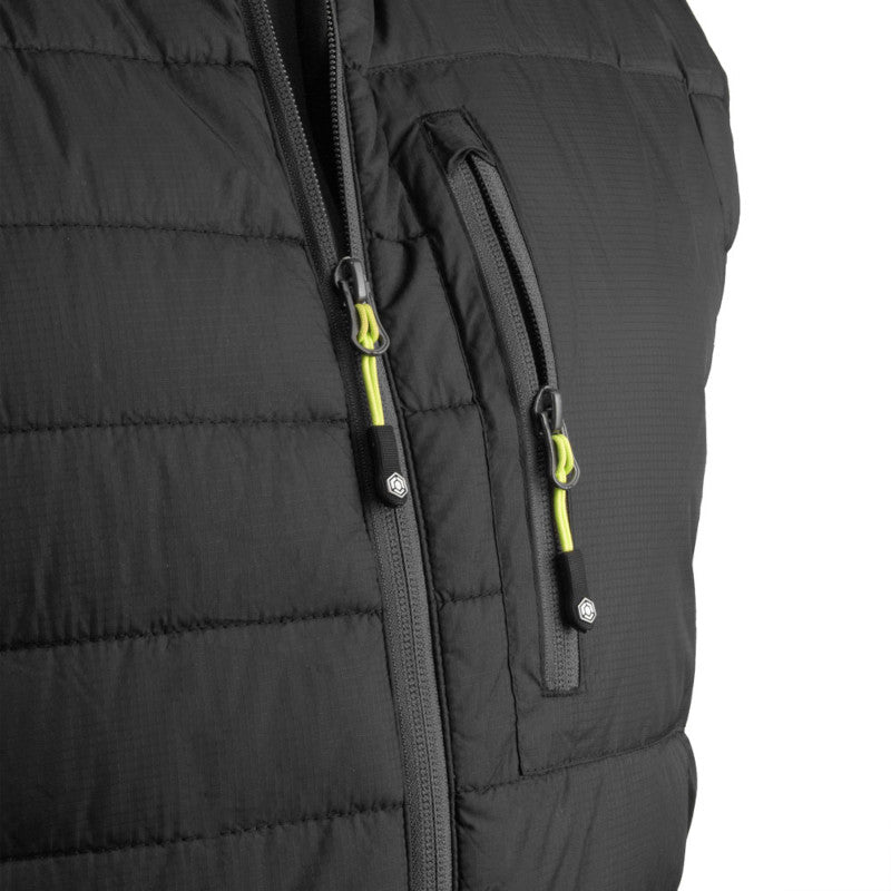 Beeswift Flex Workwear Padded Bodywarmer Black/Grey