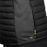 Beeswift Flex Workwear Padded Bodywarmer Black/Grey