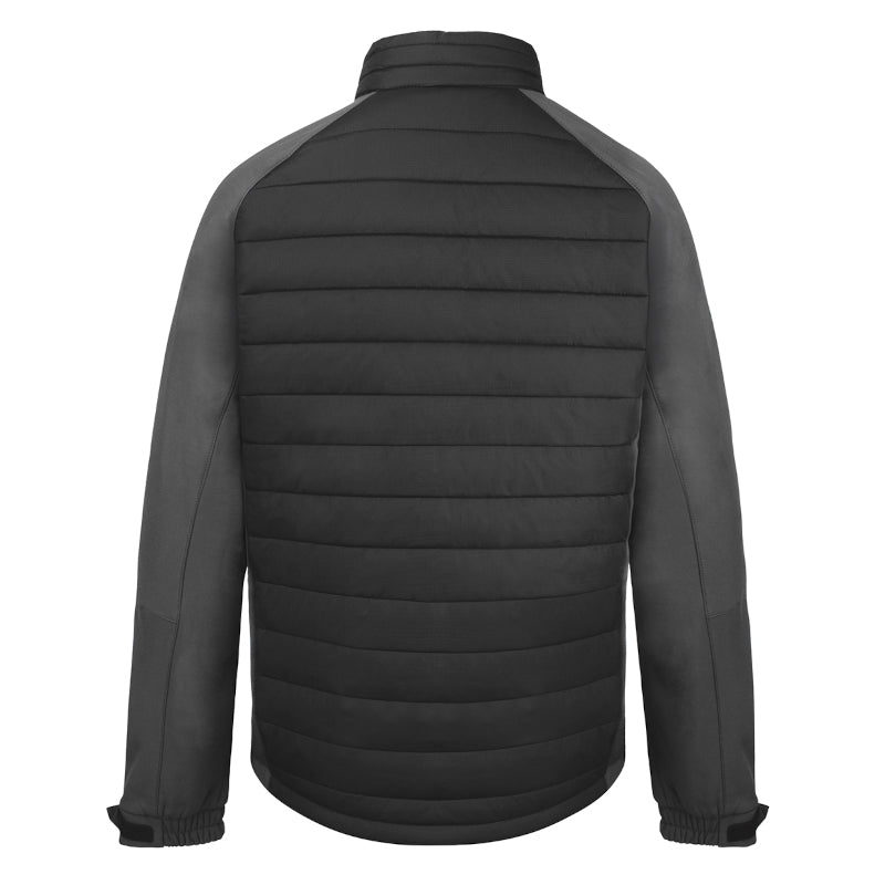 Beeswift Flex Work Padded Jacket Black/Grey