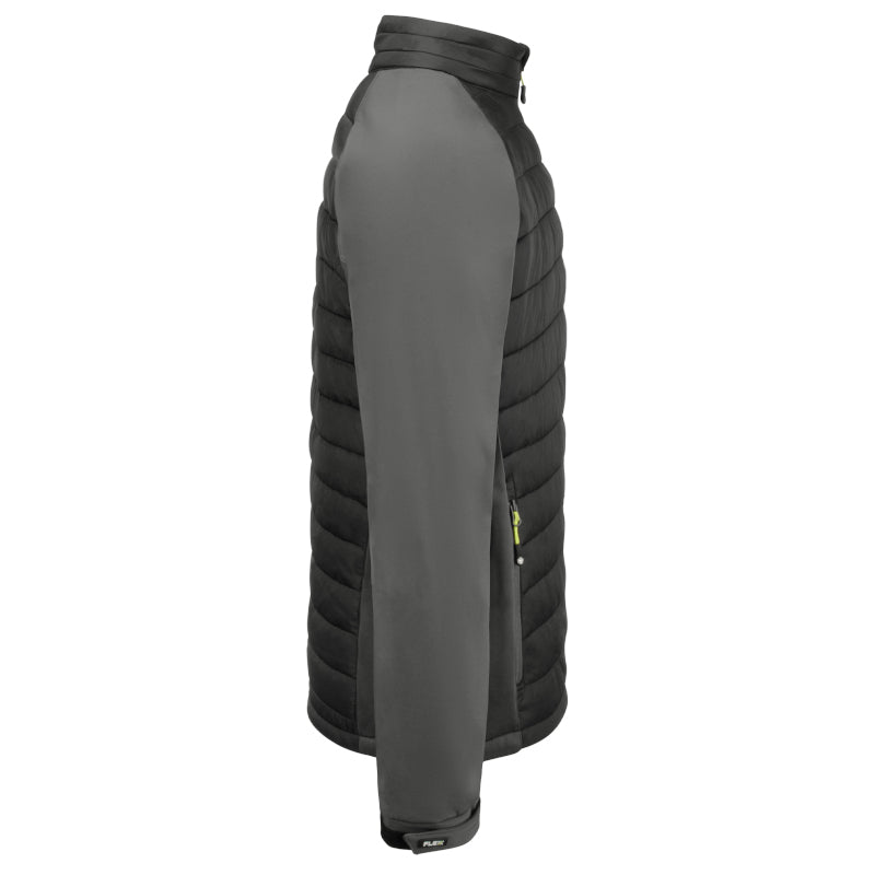 Beeswift Flex Work Padded Jacket Black/Grey