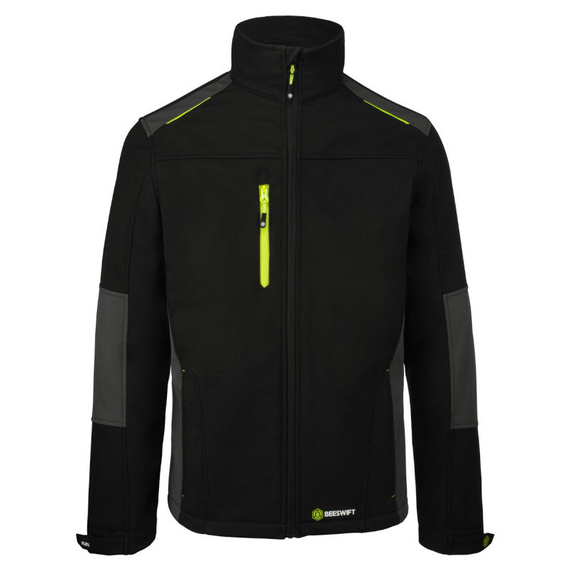 Flex Softshell Jacket Two-tone Black/Grey