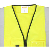 Beeswift Hi-vis Executive Id Vest Saturn Yellow