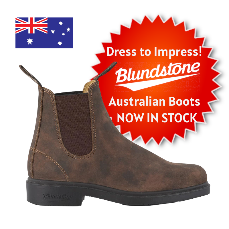 Blundstone 1306 Rustic Brown Dress Boot