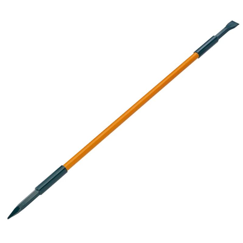 Bulldog Insulated Double-Ended Crowbar (chisel and pointed end) 60”
