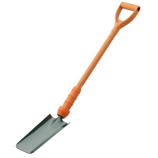 Bulldog Insulated Cable Laying Shovel 28” - New lighter Style
