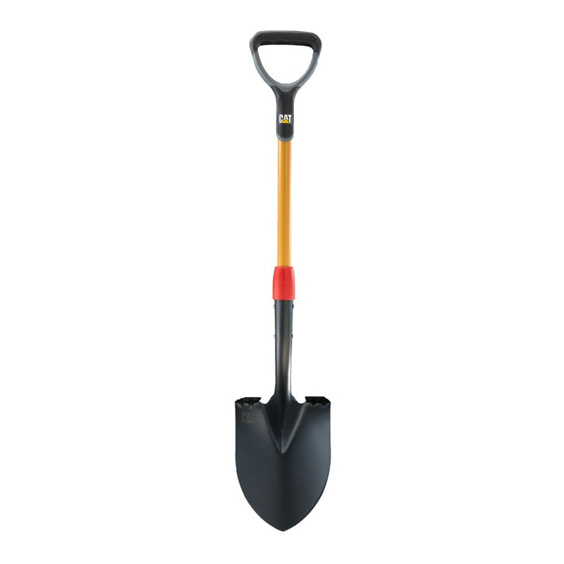 CAT branded D-Handle Digging Shovel with Round Point