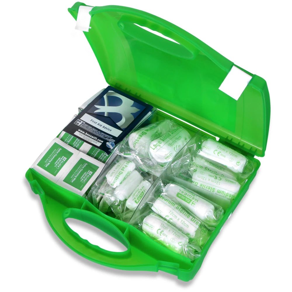 Click Medical Delta Hse 1-50 Person First Aid Kit Green