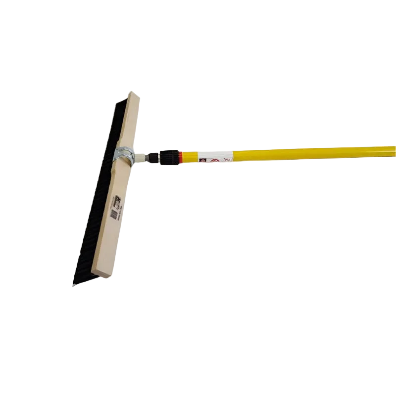 Concrete Brush and Knuckle with Telescopic Handle