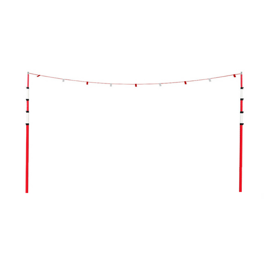 Goalposts Height Restriction Barriers with Bunting
