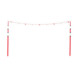 Goalposts Height Restriction Barriers with Bunting