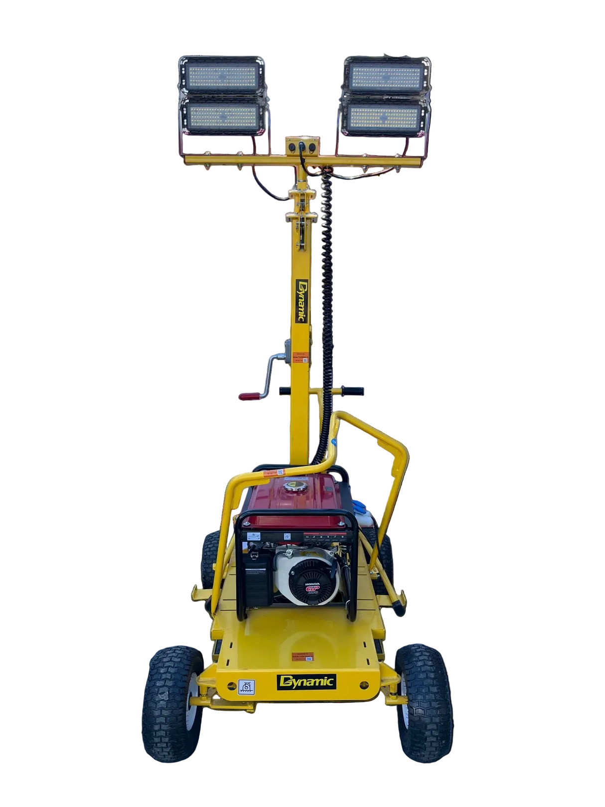 Dynamic Floodlight Tower with Honda Generator