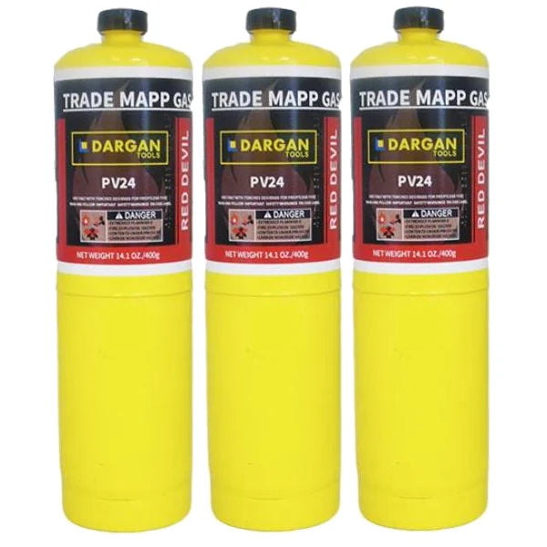 Dargan Red Devil Mapp Gas Pack of 3