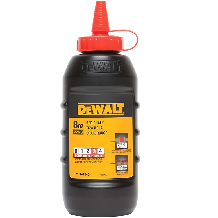 DeWalt 8 oz Chalk - Red