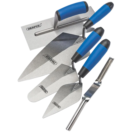 Draper Steel 5 Piece Trowel Set