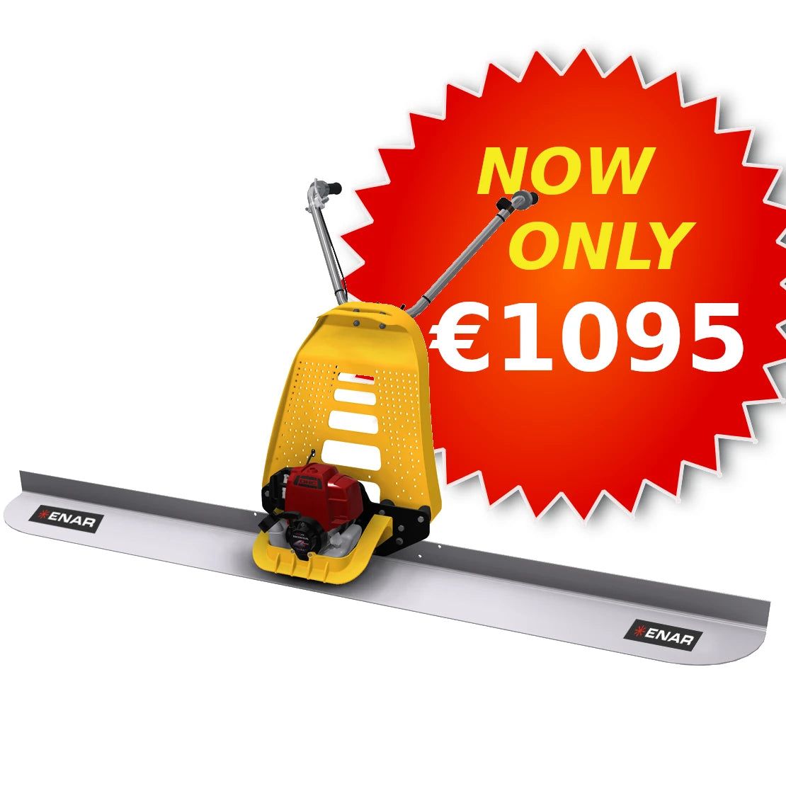 Enar Tornado Honda Concrete Vibrating Screed With 3MT Blade
