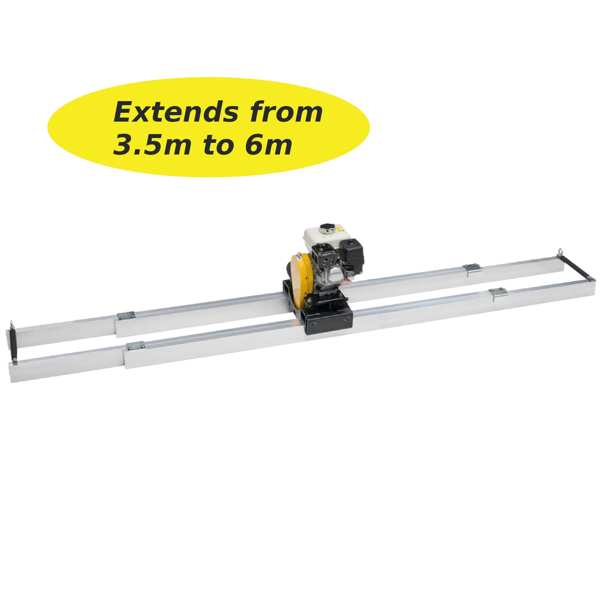 Enar Honda Double-Beam Vibrating Screed - Extends from 3.5m to 6m