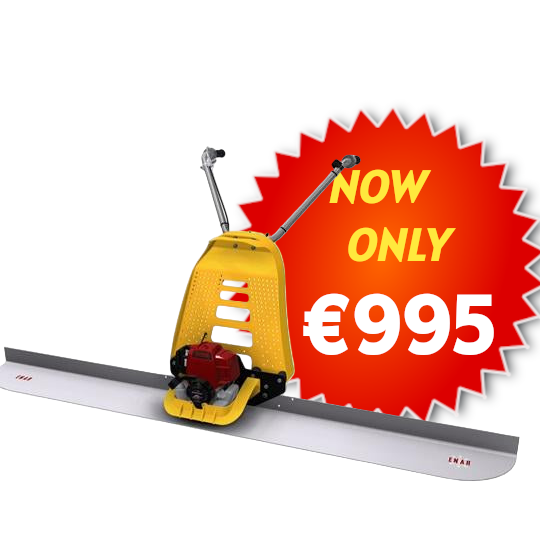 Enar Tornado Honda Concrete Vibrating Screed With 2MT Blade
