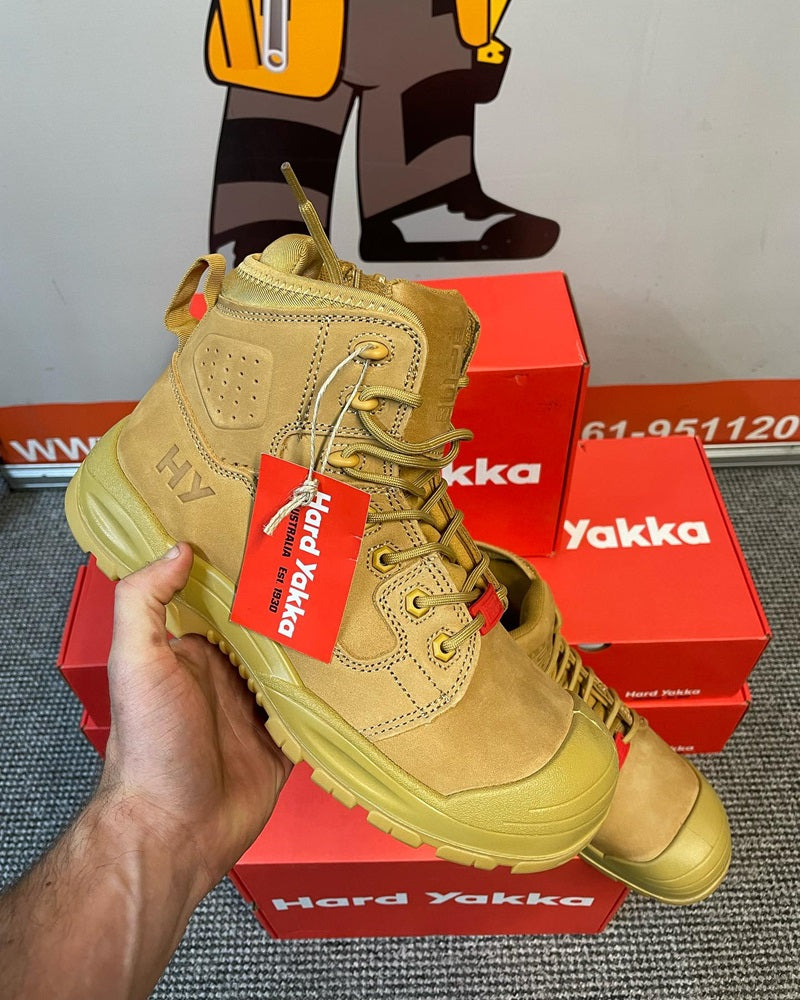 Hard Yakka Legend SBP SRA Safety Boot - Wheat