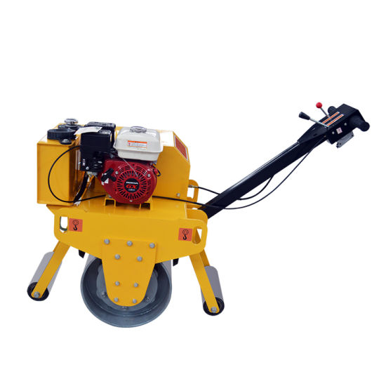 Honda Engine Single Drum Pedestrian Road Roller/Mini Vibratory Roller