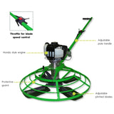 Forced Action Resin Pan Mixer and Honda Resin Porta Trowel Bundle Deal