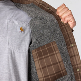Hubbard Plaid Shirt Jacket Dark Clove
