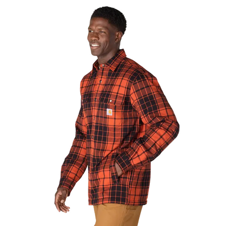Hubbard Plaid Shirt Jacket Red
