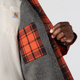 Hubbard Plaid Shirt Jacket Red