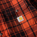 Hubbard Plaid Shirt Jacket Red
