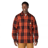Hubbard Plaid Shirt Jacket Red