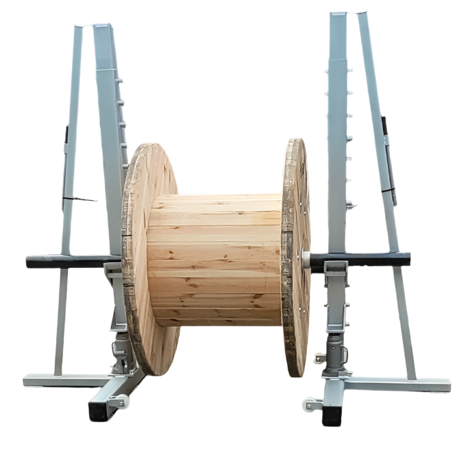 10 Tonne Hydraulic Cable-Drum Jack (pair)