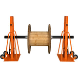 Hydraulic Cable Drum Lifting Jacks 5T Rated with Spindle Bar