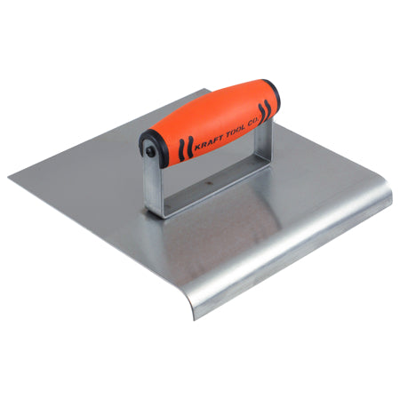 KRAFT 8" x 8" 1/2"R 3/4"L Stainless Steel Edger with ProForm® Handle