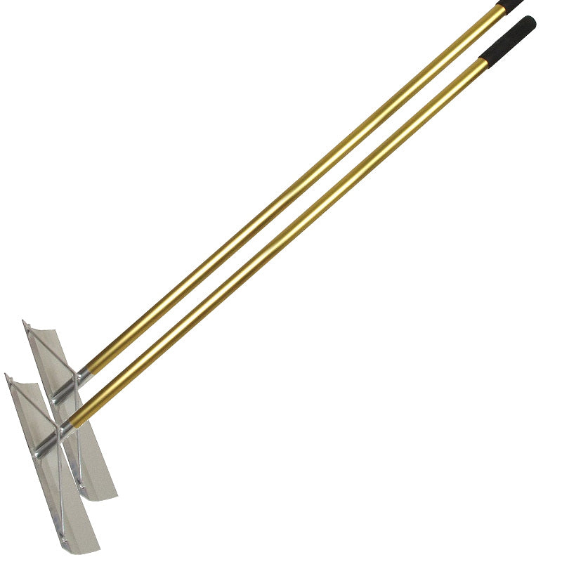 Kraft American Concrete Rake/Placer - Gold Standard™ Edition  30" x 4" (Pack of 2)