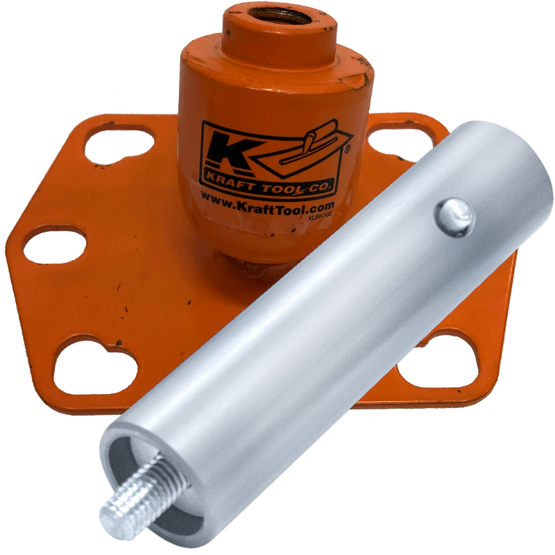 Kraft Multi-Twist™ Button Handle Adapter and 6-Hole Swivel Bracket/Knu ...