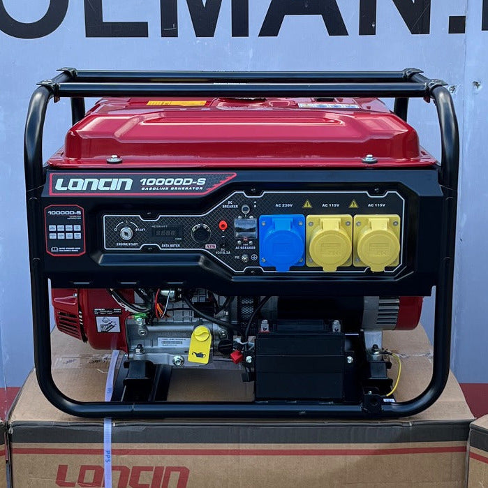 Loncin LC10000D-AS AVR Petrol Generator – 10 kVA / 8KW