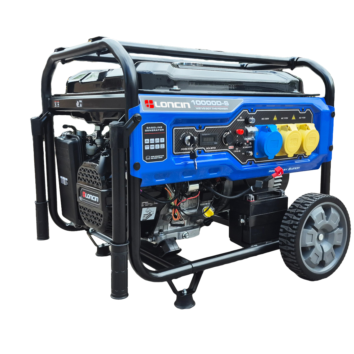 Loncin 230V 8KW [10KW Max] Electric Start Open-set Generator