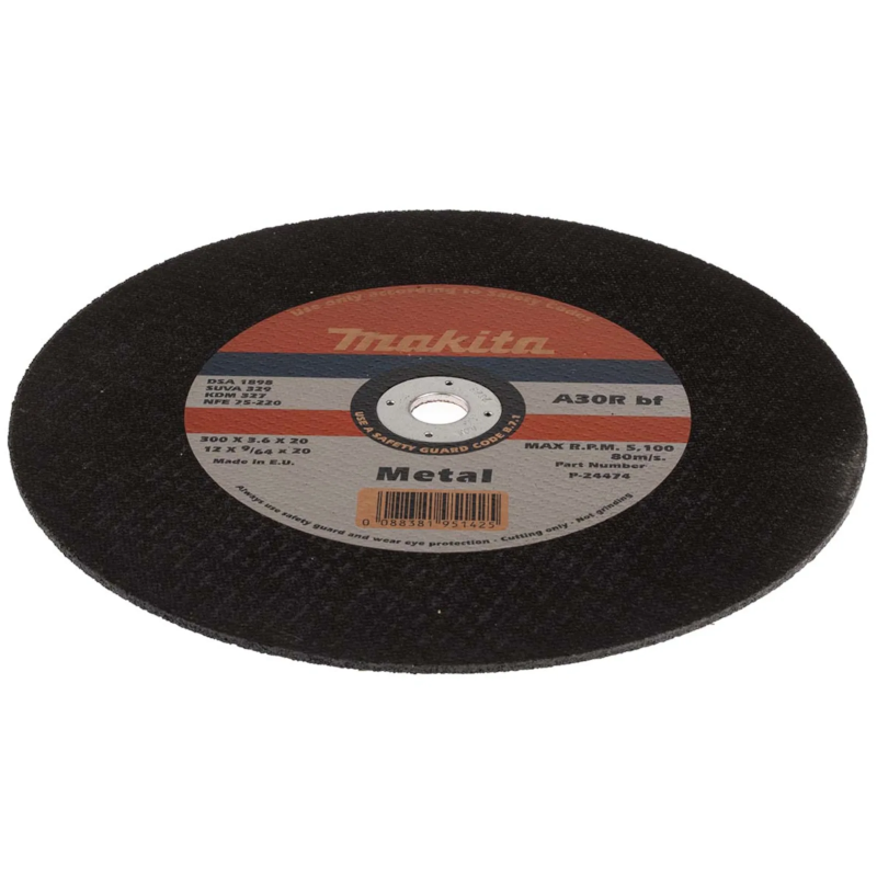 Makita 12" (300mm) Metal Cutting Disc (Pack of 10)