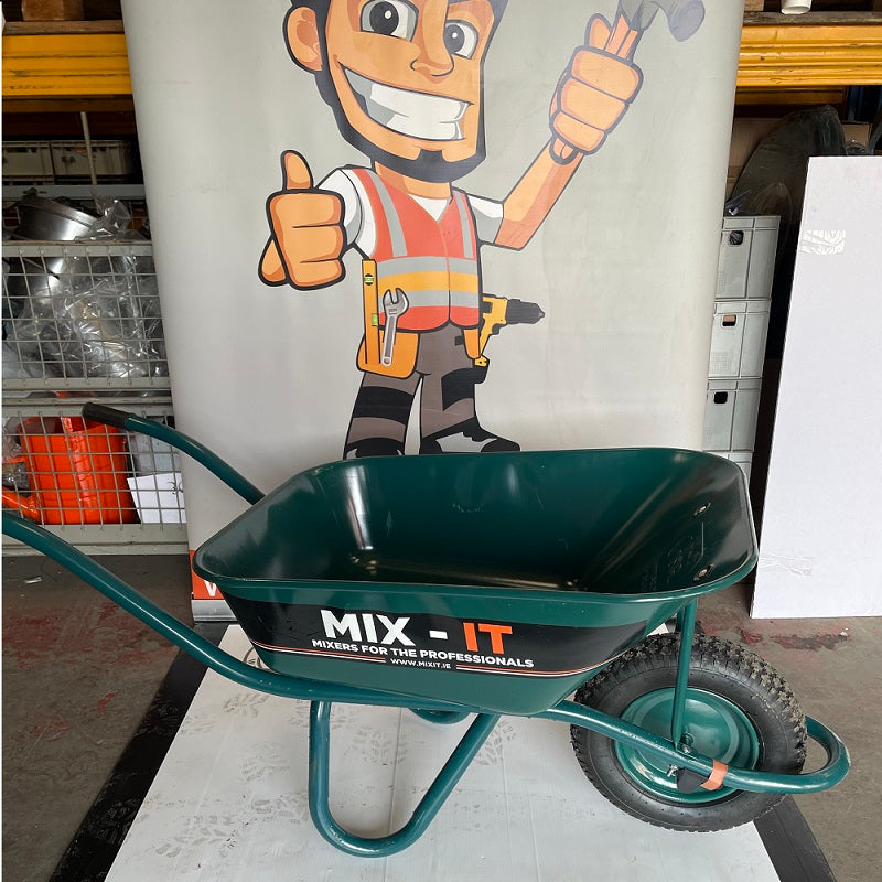 Mix IT Green Builders Wheelbarrow