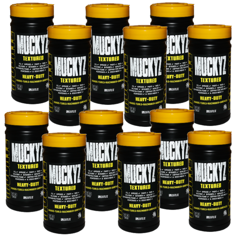 Muckyz® Textured Heavy-Duty Wipes (12 Pack)