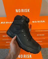 No Risk Eiger Black Quick Tighten S3 SRC Safety Boot