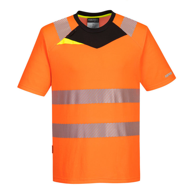 Portwest DX4 Orange Hi-Vis T-Shirt