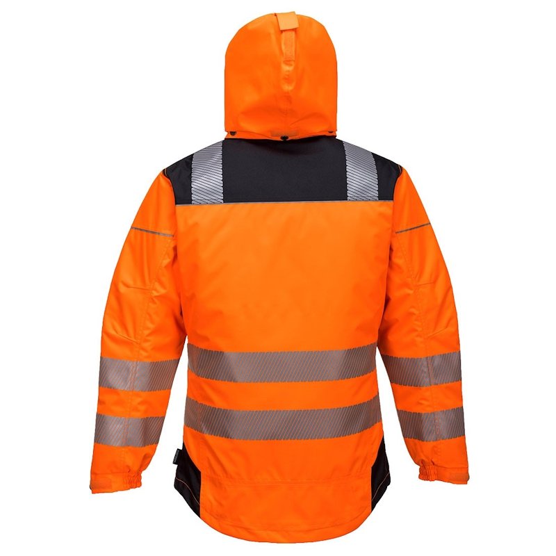 Portwest Vision Hi-Vis Orange Rain Jacket & Trouser Suit