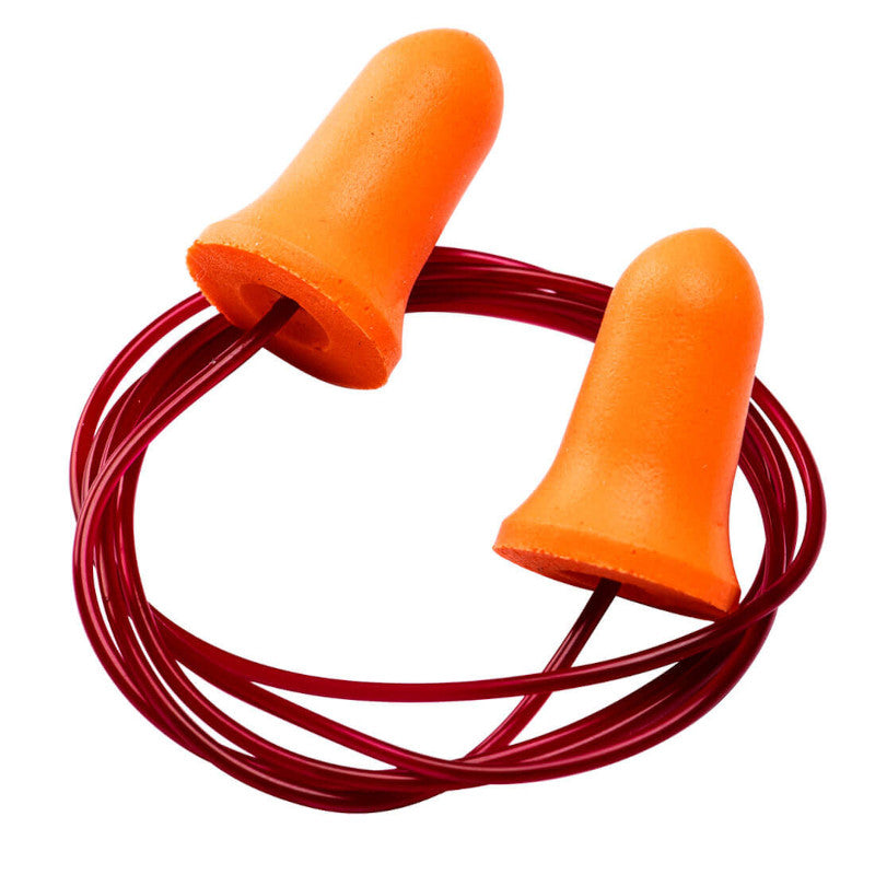 Portwest Bell Comfort PU Foam Ear Plugs Corded (200 Pairs)