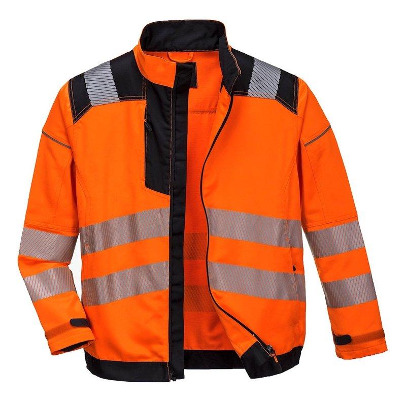 Portwest Hi-Vis Orange Work Jacket
