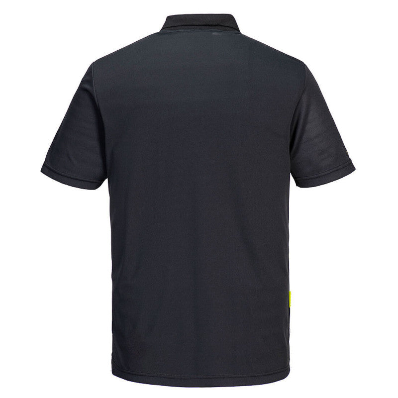 Portwest  DX4 Black Polo Shirt