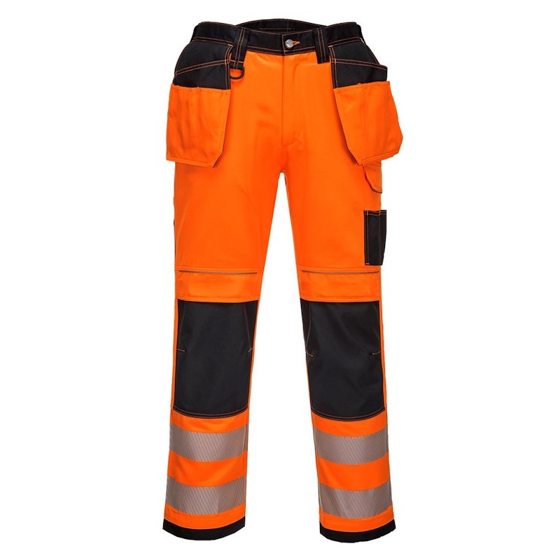 Portwest Vision Hi-Vis Orange Trousers