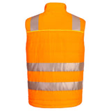 Portwest DX4 Hi-Vis Softshell Bodywarmer Orange/Black