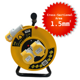 Power 25M 110V 1.5sq Cable Reel