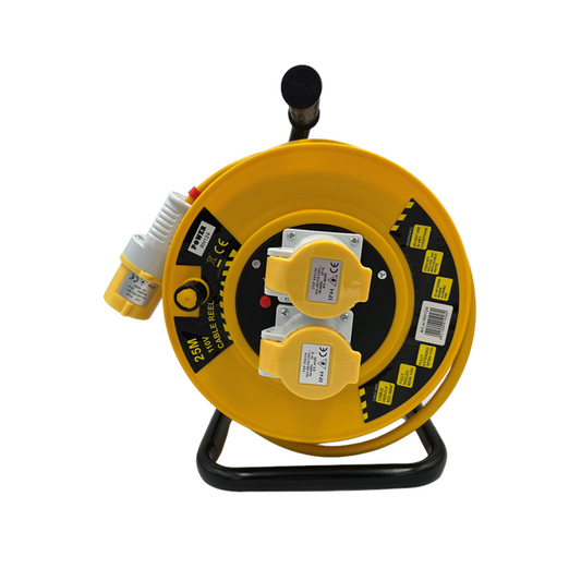 Power 25m 110V 2.5mm² Cable Reel